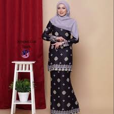 Tenun baron songket, tenun bulu sulam, tenun csm, tenun endek, tenun polosan. Baju Kurung Kain Songket Elsa Untuk Wanita Moden Berhari Raya Shopee Malaysia
