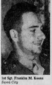 SGT Franklin Marion “Zip” Koons (1919-2006)
