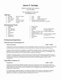 Resume Format For 5 Years Experience In Java Resume Samples