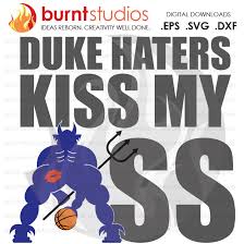 Aided by the season's three file duke athletics logo svg wikipedia basketball clipart logo basketball duke basketball duke. Digital File Duke Haters Kiss My Ass Duke University Blue Devils Logo Basketball Blue Devil Mascot Durham Svg Png Dxf Eps File Burnt Studios