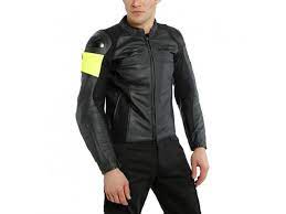 Em Lineamoto Dainese Vr46 Pole Position Leather Jacket