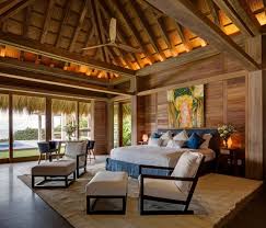 Luxurious villas with outdoor swimming pools give great inspirations and modern interior design ideas to steel if you live in a tropical country. A Modern Tropical Beach Shelter On The Pacific Coast Of Mexico Beach House Design Tropical Beach Houses Tropical House Design