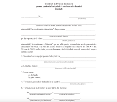 (4) prin incheierea prezentului contract colectiv de munca, partile semnatare isi manifesta si. Un Nou Tip De Contract De MuncÄ Modelul A Fost Publicat In Monitorul Oficial Bizlaw