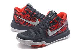 For more awesome basketball shoes you can check out the new products in our shop, boys love to buy cool basketball shoes and look different from others, while the functions such as. Mens Nike Zoom Kyrie 3 Basketball Shoes Samurai Online Navy Blue Red Silver White Nike Men Nike Zoom Basketball Shoes