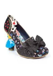 Black Alice In Wonderland Shoes This Pair Of Highly Detailed Irregular Choice Alice In Wonderland Wonderland This Way Alice Shoes Makes Irregular Shoes Irregular Choice Shoes Character Heels