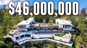 One might call it a giga mansion with capital letters. Inside A 46 Million Minimalist Beverly Hills Mega Mansion Youtube