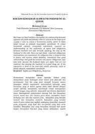 Mari baca artikel ini dan temukan jawabannya. Hak Dan Kewajiban Suami Istri Perspektif Al Quran By Qolamuna Jurnal Studi Islam Issuu