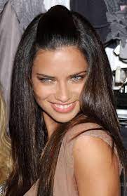 Adriana's background is brazilian so she has a natural golden color to her skin. Adriana Lima S Hairstyles Over The Years