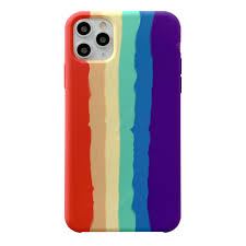 Original Liquid Silicone Rainbow Case For Iphone 12 Mini Pro Max 11 Pro Max Case For Iphone 11 Xs Max Xr 7 8 Plus Case Cover Sale Price Reviews Gearbest
