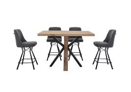 4.7 out of 5 stars. Detroit Bar Table And 4 Bar Stool Set Habufa Furniture Village