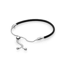 Hochwertige armbänder für damen online kaufen bei pandora! Pandora Armband Moments Sliding Leather Black 49 00