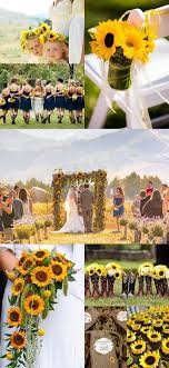 Wedding Ideas Sunflower Themed Wedding Sunflower Wedding Country Wedding