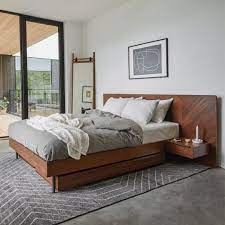 article on instagram the new nera bedroom collection has mid century flair and modern storage so home decor bedroom mid century modern bedroom modern bedroom