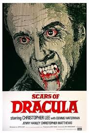 'CHRISTOPHER LEE. "SCARS OF DRACULA" [1970], directed by ROY WARD BAKER.'  Photographic Print