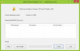 You can use it only by installing the app without rooting or additional . Adb Driver Installer Otras Herramientas