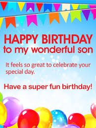 Happy birthday wishes for son, messages, birthday images. Happy Birthday Son Messages With Images Birthday Wishes And Messages By Davia