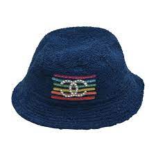 Chanel X Pharrell Capsule Collection Bucket Hat Crystals Blue L New Chanel Pharrell Stylish Hats Chanel Hat
