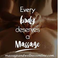 Every Body Deserves A Massage Massage Therapy Quotes Massage Therapy Business Massage Quotes