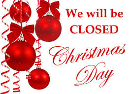 Image result for closed for christmas