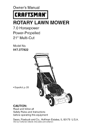 Craftsman 917 377822 Owner S Manual Manualzz