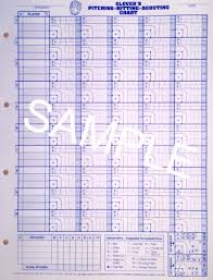 Pitching Hitting Scouting Chart 30 Charts