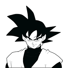 Son goku is a fictional character and main protagonist of the dragon ball manga series created by akira toriyama. Goku Black Manga Color By Junioz On Deviantart