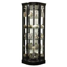 Howard miller lighted curio cabinet. Marlowe Ii Curio Cabinet 680627 Howard Miller