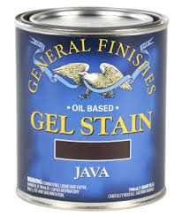 Water based paints, glazes and pigmented top coats. Oil Based Gel Stains General Finishes