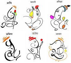 Free Ganpati Art Download Free Clip Art Free Clip Art On Clipart Library Create Name Name Drawings Ganpati Name Art