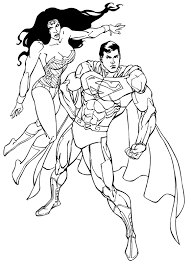 Pin By Sherri Jewell Owen On Superman And Wonder Woman Superman Coloring Pages Superhero Coloring Pages Superman Wonder Woman