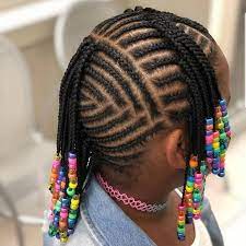 Kids Braids Hairstyle Beads Braidscouturee Follow Shaunic Hair Skin And Nails Beauty Products Kids Braided Hairstyles Kids Hairstyles Hair Styles