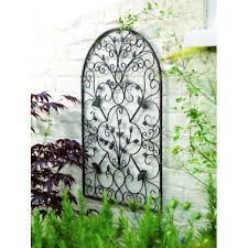 19 X 30 Spanish Antique Arch Metal Garden Wall Art Home Outdoor Patio Decor Metal Garden Wall Art Iron Wall Art Garden Wall Art