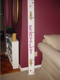 Diy Growth Chart Wood Height Chart Wall Trim Painting Trim