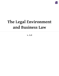 Https 2012books Lardbucket Org Pdfs The Legal Environment And Business Law V1 0 Pdf