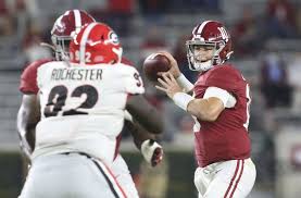 Get the latest news and information for the alabama crimson tide. Alabama Dominates Second Half Beats Georgia 41 24 In Huge Sec Game Ncaa Com