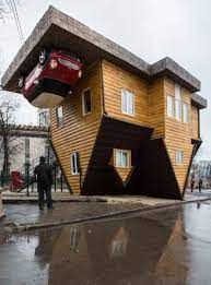 realestate yahoo news latest news headlines upside down house unusual buildings amazing architecture