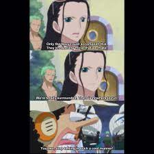 One Piece Robin And Zoro One Piece Comic One Piece Funny Moments One Piece Funny