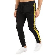 Maybe you would like to learn more about one of these? Project X Paris Pantalon Jogging Avec Bande 88174497 Noir Jaune Laboutiqueofficielle Com
