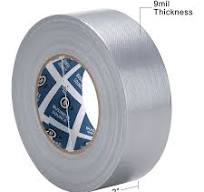 General-purpose Duct Tape, 60 yd Length x 2" Width x 9 mil Thickness, Gray,  For Indoor, Outdoor, General Purpose, Wrapping, Sealing, Multi Surface, ...