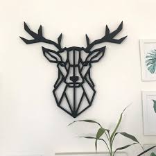 Filmlerde Gordugunuz Duvarda Asili Geyik Kafasi Cok Mu Vahsi Geliyor Ev Dekorasyonu Icin Daha Tarz Cozumlerimiz De Var Lotus Flower Tattoo Flower Tattoo Decor