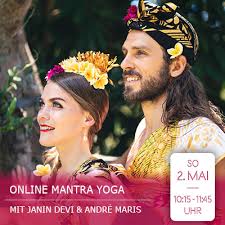 Maybe you would like to learn more about one of these? Online Mantra Yoga Livestream Mit Janin Devi Andre Maris Janin Devi Andre Maris