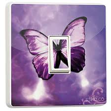 Earn rewards & discounts · handpicked local products Stika Co Purple Butterfly Light Switch Sticker Vinyl Cover Skin Home Bedroom Decorative Accessories Buy Online In Bahamas At Bahamas Desertcart Com Productid 51825197