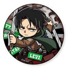 Share with your friends this shingeki. Attack On Titan Tobidastyle Big Can Badge Levi A Anime Toy Hobbysearch Anime Goods Store