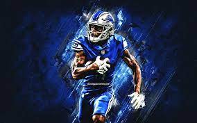 Maybe you would like to learn more about one of these? Download Wallpapers Marvin Jones Detroit Lions Nfl American Football Blue Stone Background Usa National Football League Marvin Lewis Jones Jr For Desktop Free Pictures For Desktop Free