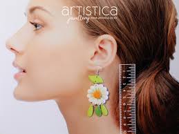 Daisy Flower Power Earrings Daisy Love