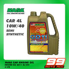 Nasa sae 140 ep gear oil gl5 20l read more; Nasa Gd11 10w 40 Car Oil 4 Litre Beecost