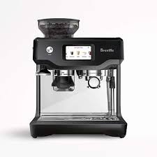 Award winning kitchen appliances designed to inspire people to produce perfect food and beverage results in their own homes with ease. Breville Matte Black Truffle Barista Touch Espresso Machine Reviews Crate And Barrel