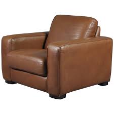 Oversized Cigar Brown High Quality Leather Club Chair Chair Oversized Chair Modern Leather Swivel Chair