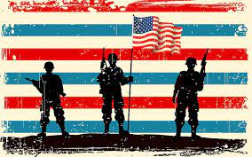 Betsy ross showing an american flag wallpaper 1024x768. Hd Wallpaper American Flag Military Soldier Artwork Wallpaper Flare