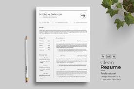 Editable professional layouts & formats with example cv . Professional Resume Templates In Word On Behance